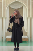 ترنچ کت مشکی